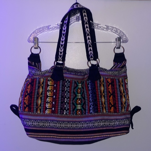 Handbags - Rainbow Boho Travel Bag